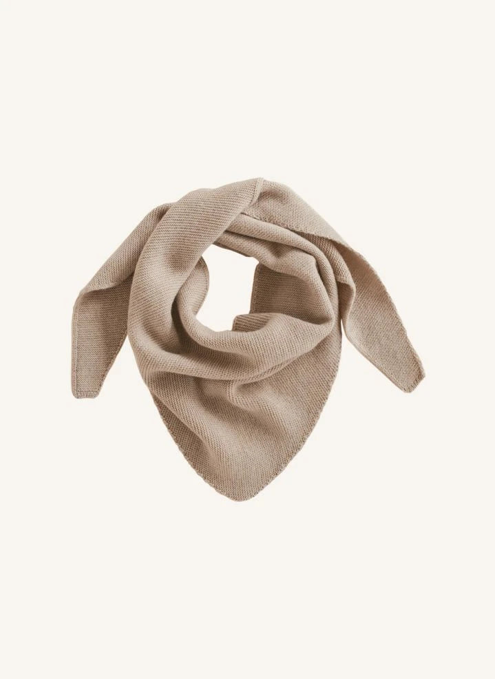 Hvid - Josephina Merino Wool Scarf | Sand