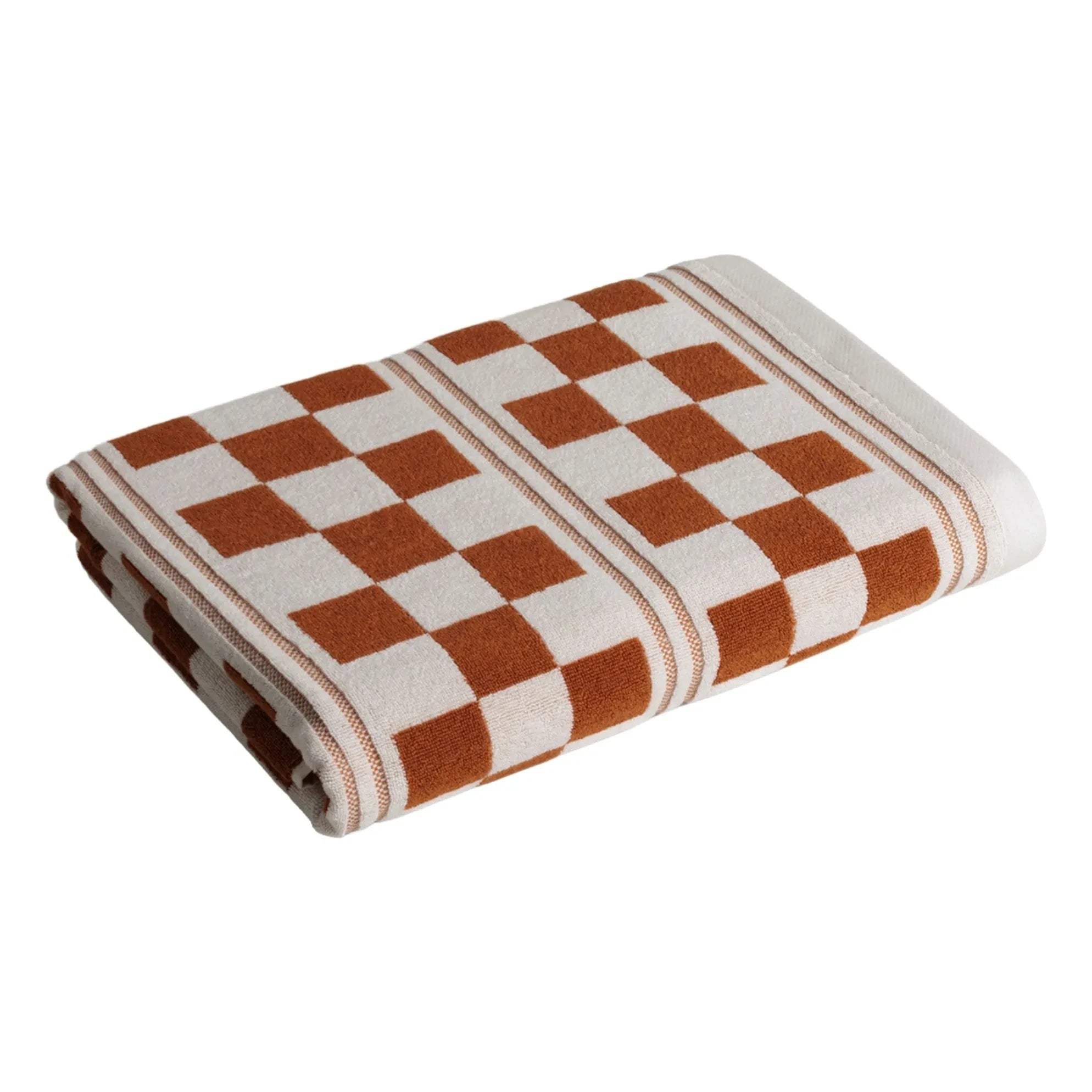 Baina - Busby bath towel | Terracotta