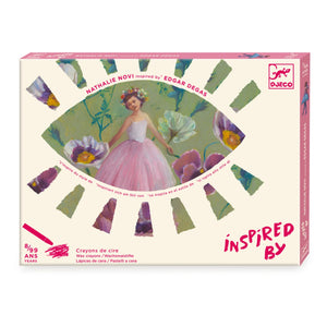 Djeco - Balerin Yağlı Pastel Aktivite Seti