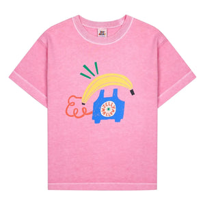 Jelly Mallow - Phone T-Shirt | Pink