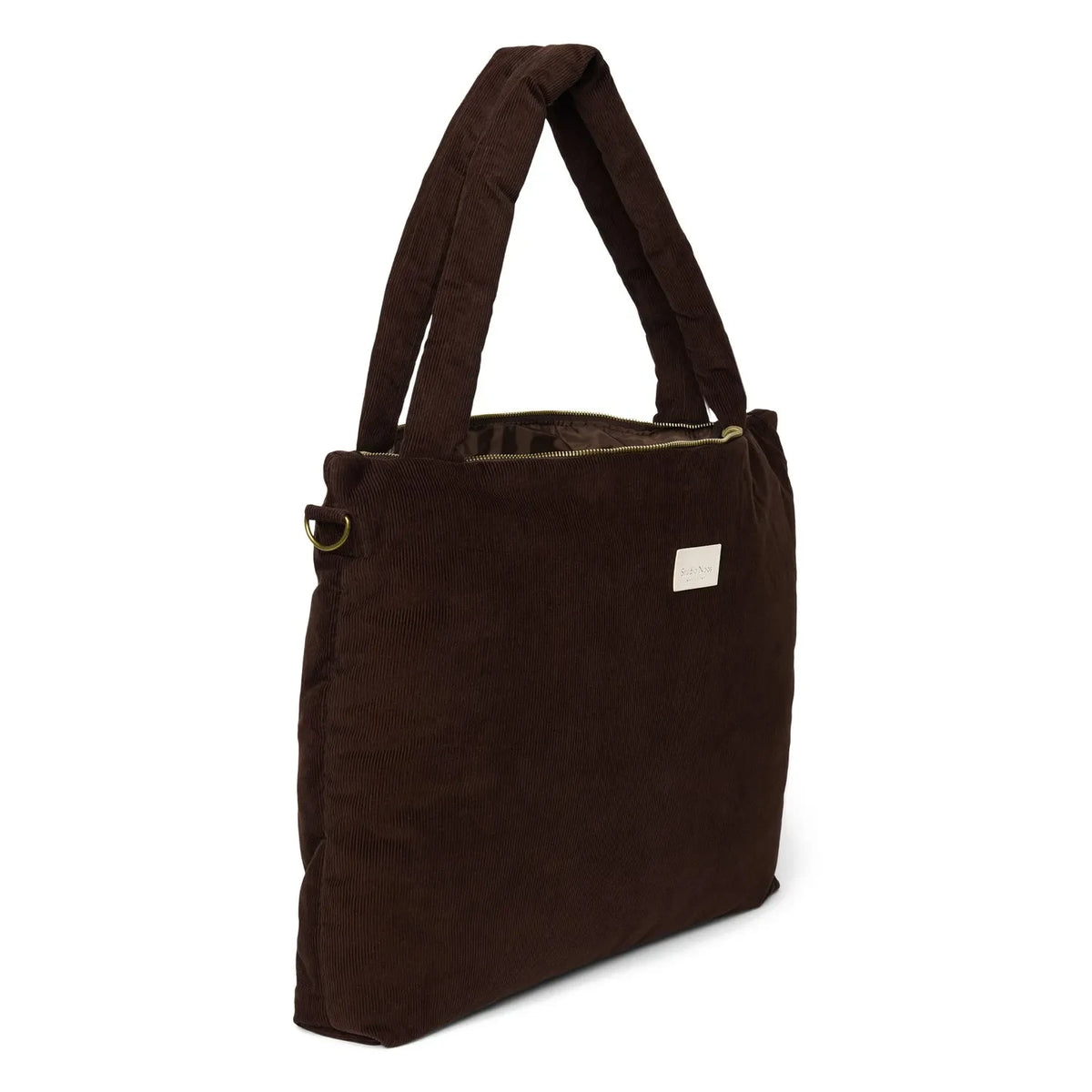 Studio Noos - Velvet baby care bag | Dark Brown