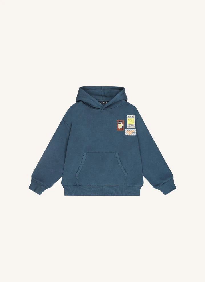 Tumble N'Dry - Exeter Organic Cotton Hoodie | Blue