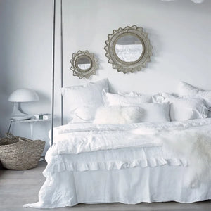 Maison de Vacances - Bohemian Washed Linen Pillowcase | Natural