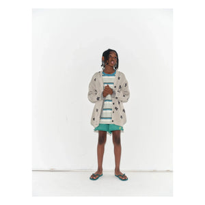 Main Story - Monogrammed Organic Cotton Cardigan | Off-White