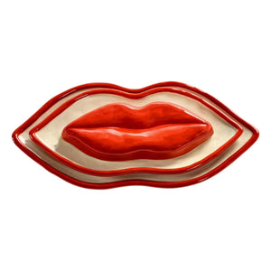 Serax - Serving Plates, Wouter & Hendrix - 3-Piece Set | Red