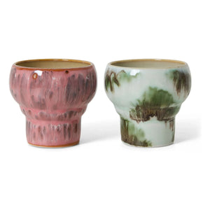 HKliving - Mugs Lungo - 2'li Set