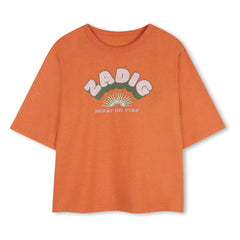 Zadig & Voltaire - Fire in My Heart T-shirt | Orange