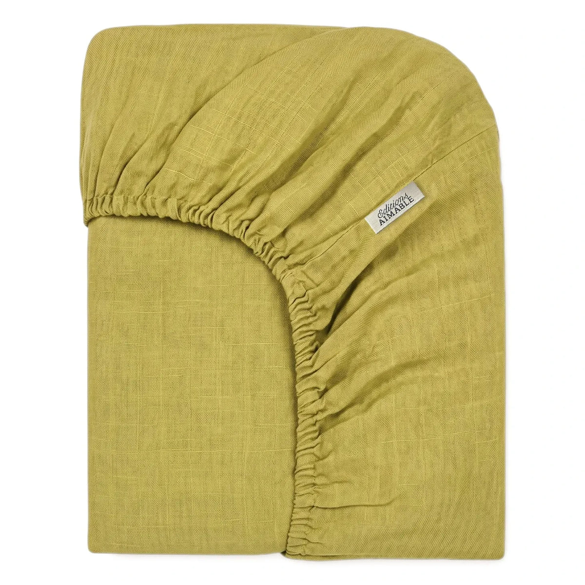 Editions Aimable - Doris fitted sheets | Pistachio green