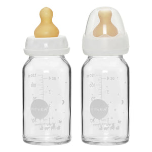 Hevea - Cam Bebek Biberonu 240 ml - 2'li Set