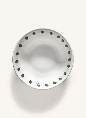 Serax - Charly Striped Bowls - Set of 2 | Green