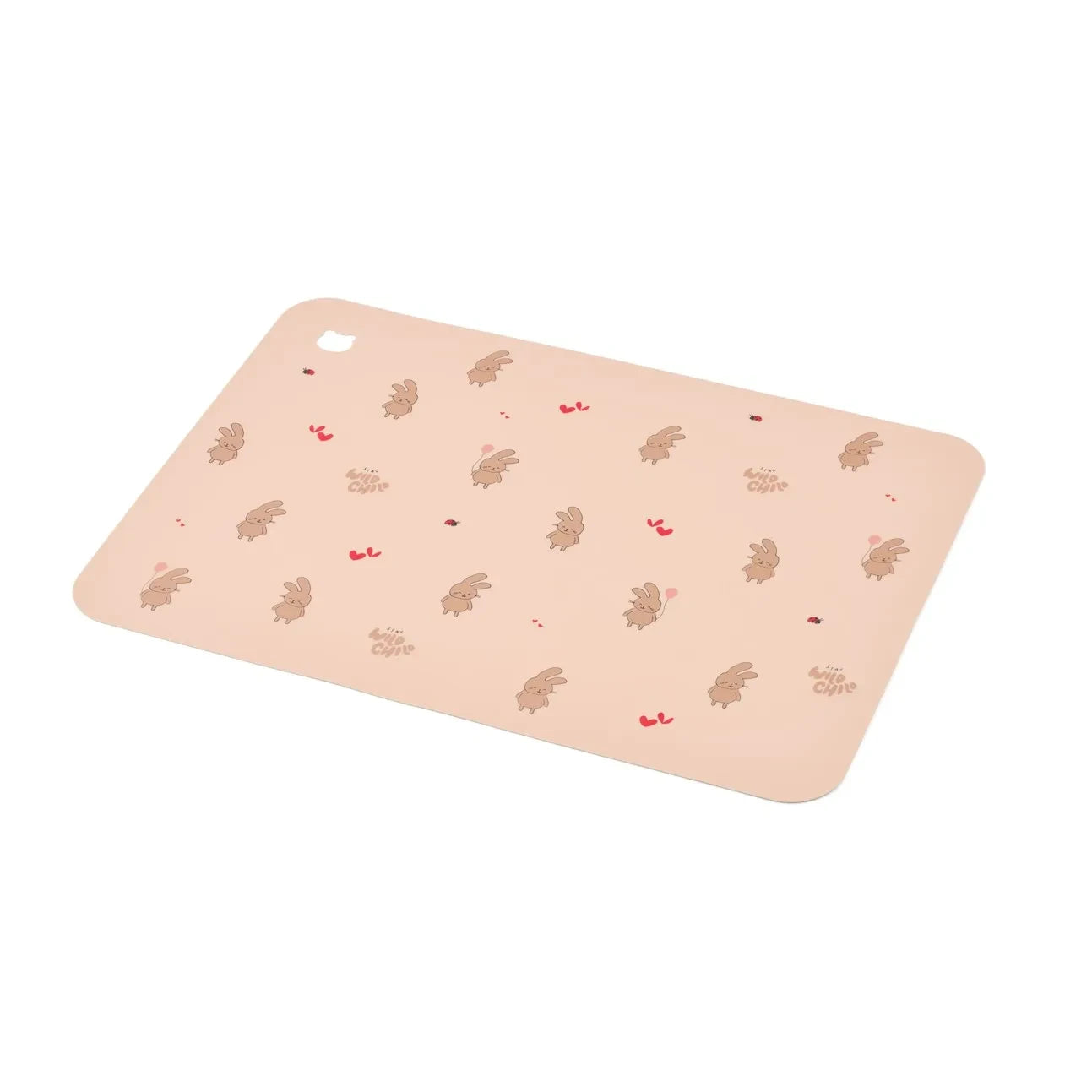 Liewood - Jude Silicone Placemat Set | Wild child/Rosey