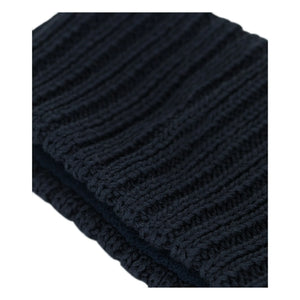 Petit Bateau - Polar Lined Baby Neck Warmer | Navy Blue