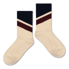 Repose AMS - 3 Pair Striped Socks Set | Black