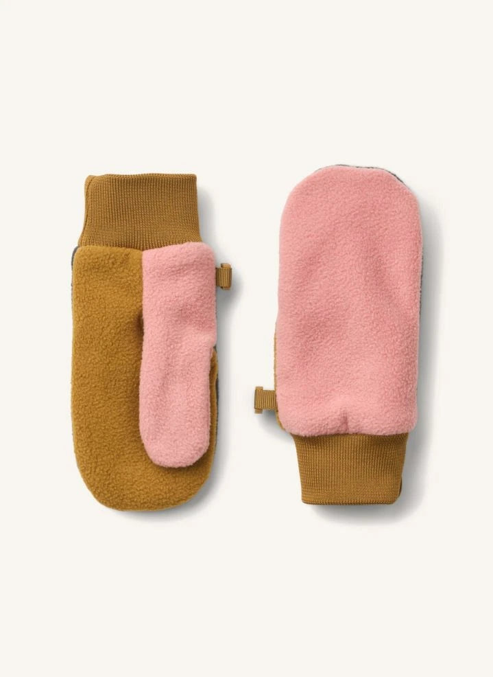 Liewood - Sun-Powered Recycled Fiber Fleece Gloves | Pink
