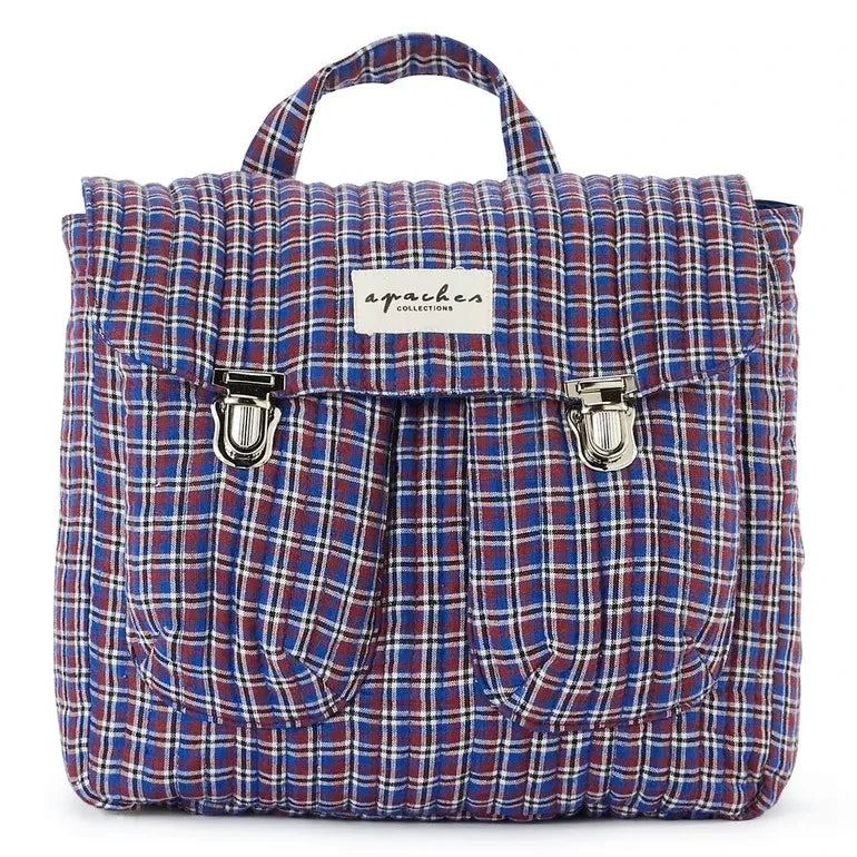 Apaches - Suji Carreaux backpack | Blue