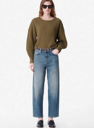 Vanessa Bruno - Jean Mom Caleb | Gray Blue