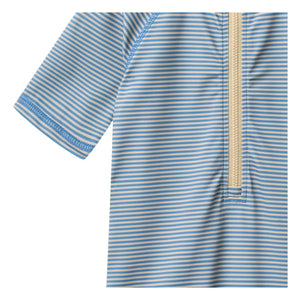 Wheat - Bathing Suit Cas Rayée Recycled Fiber | Light Blue