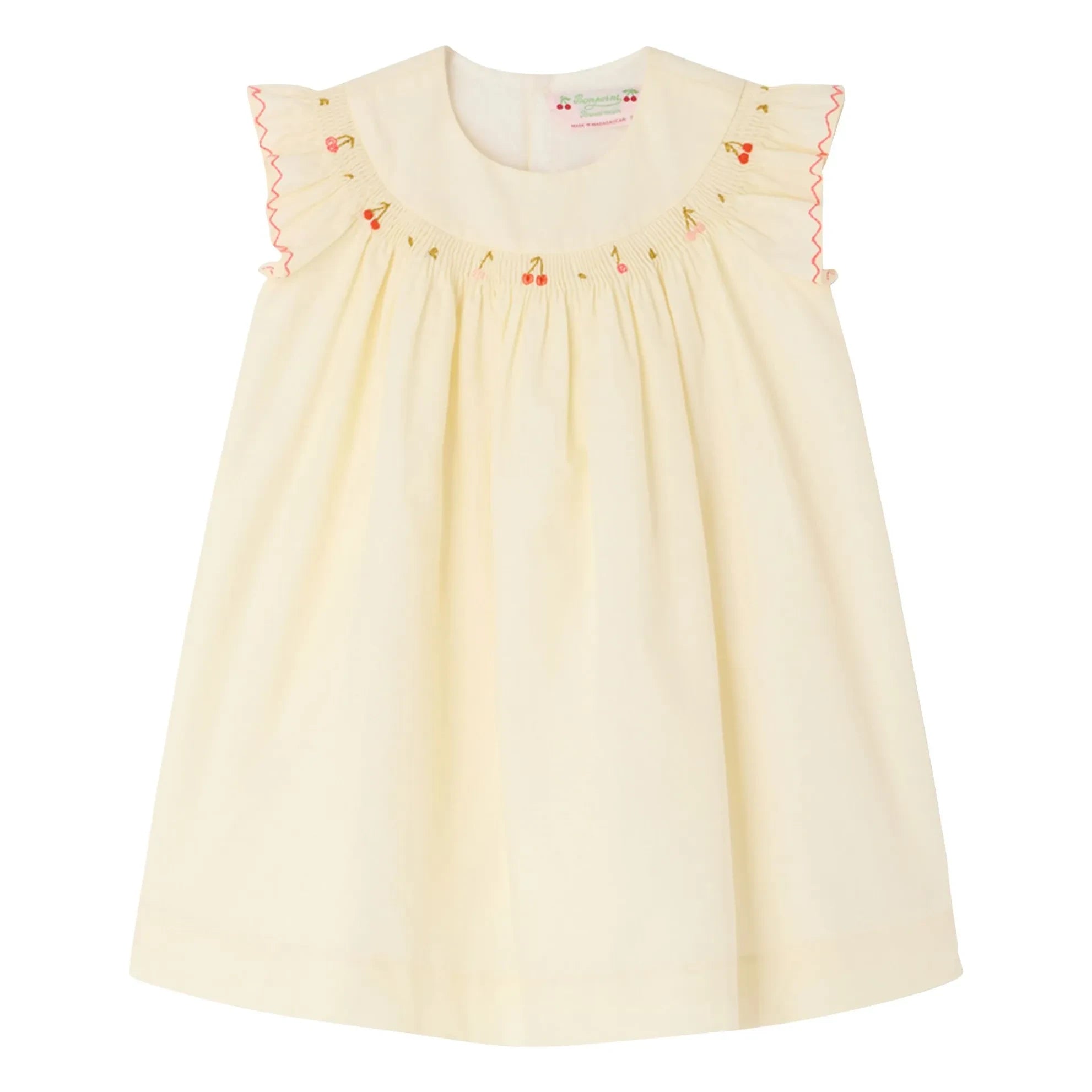 Bonpoint - Amantine Organic Cotton Dress | Ecru