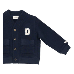 Donsje - Maukie Pocket Cardigan | Navy Blue