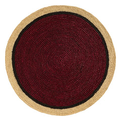 Maison Sarah Lavoine - Globe Serving Placemat | Karmen Red