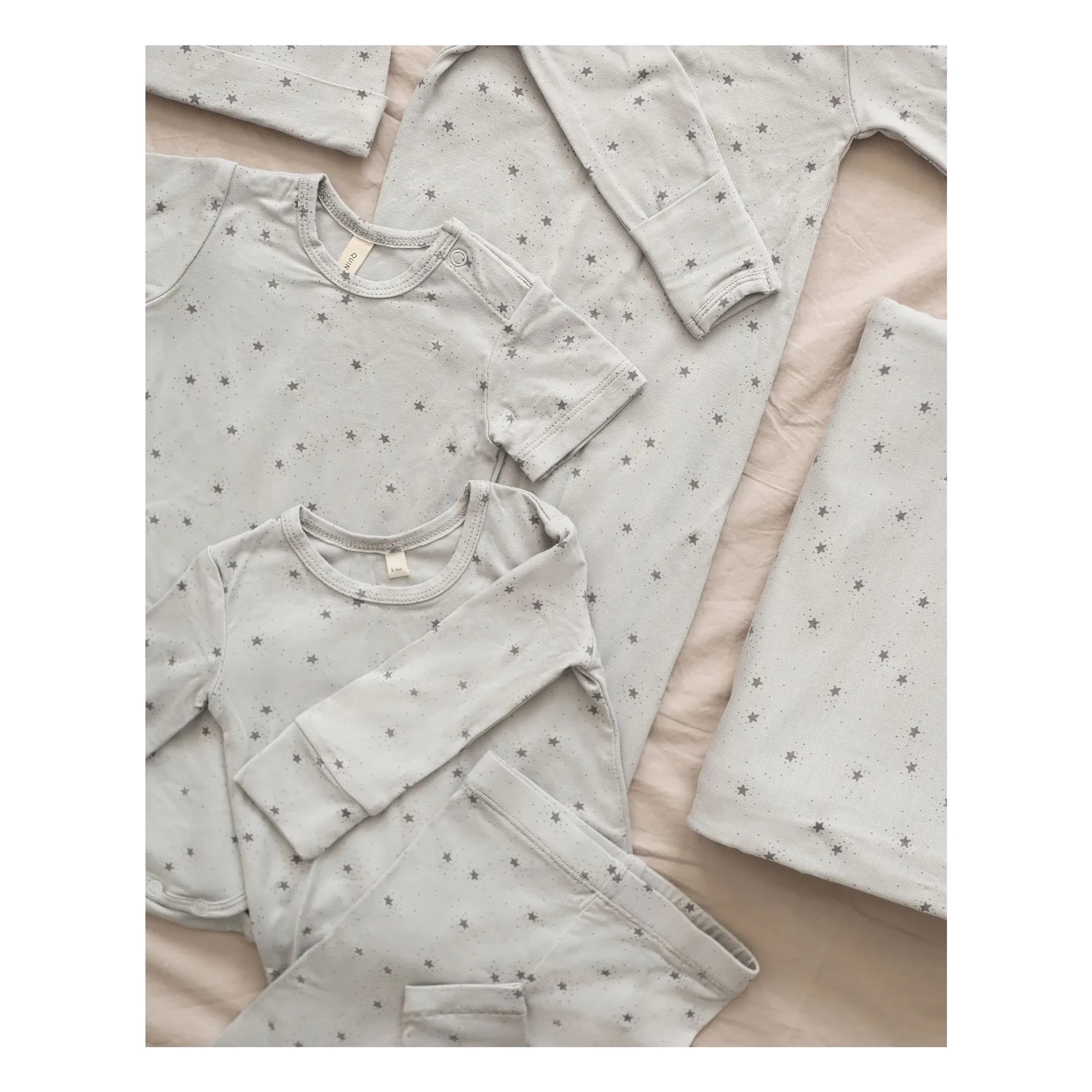 Quincy Mae - Bamboo Pajama | Gray Blue