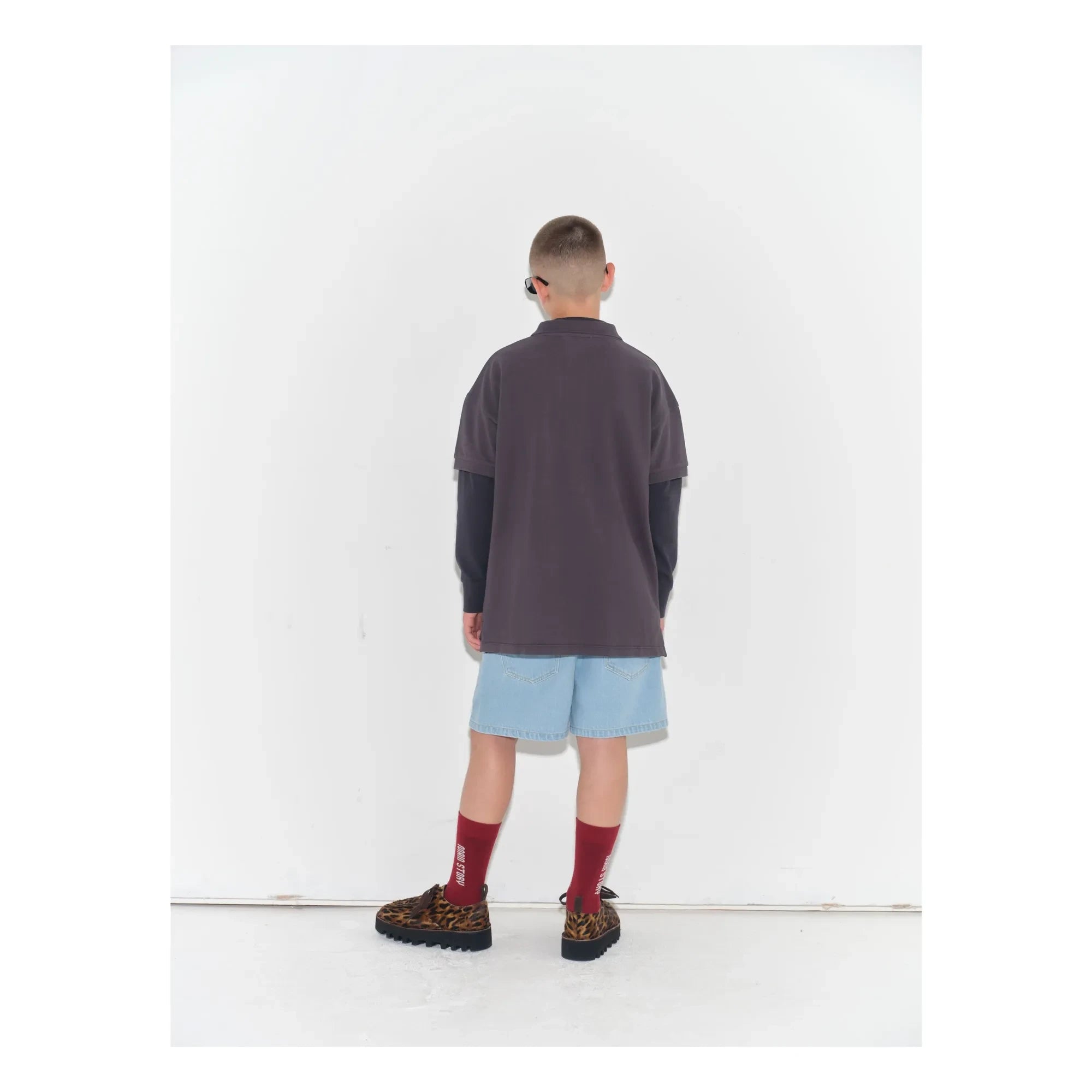 Main Story - Organic Cotton Denim Shorts | Light Blue