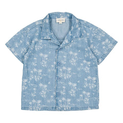 Louis Louise - Denim Magnum Hawaii Shirt | Light Blue