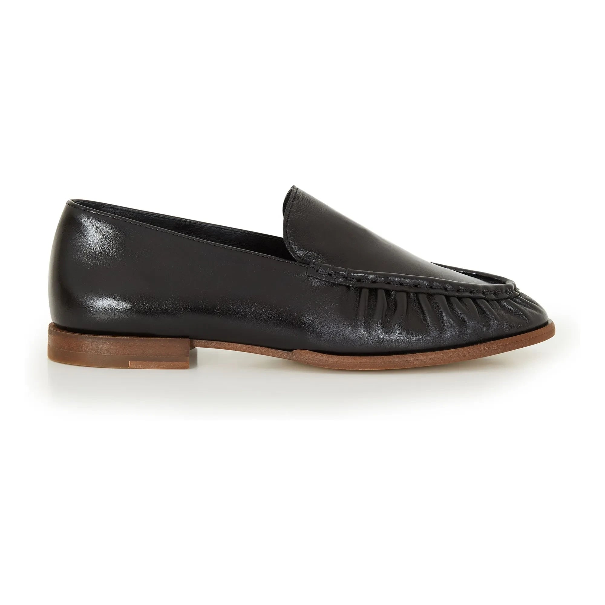 Sessùn - Ayano Leather Loafer Shoes | Black