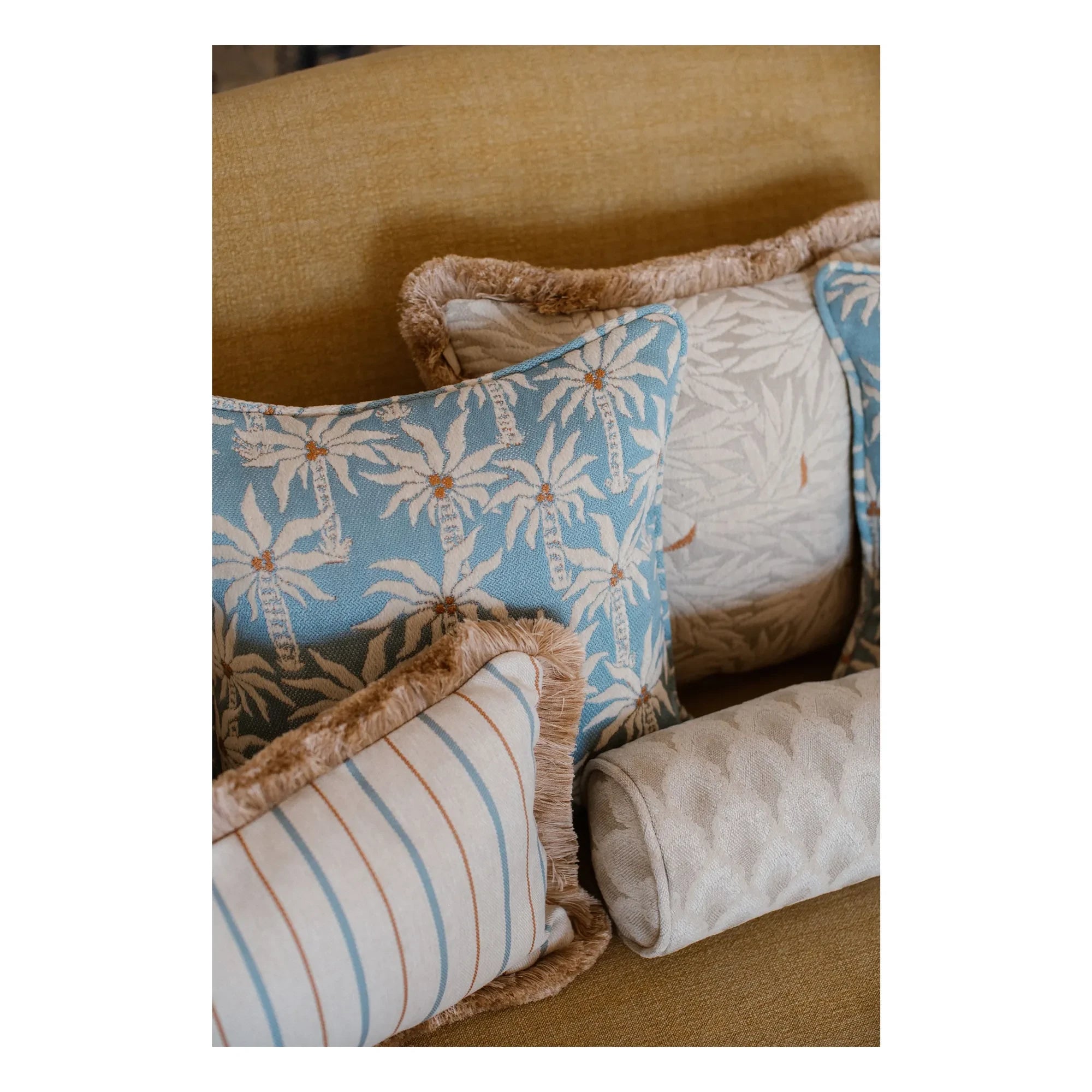 Palais - Laura Pillowcase | Ice Blue