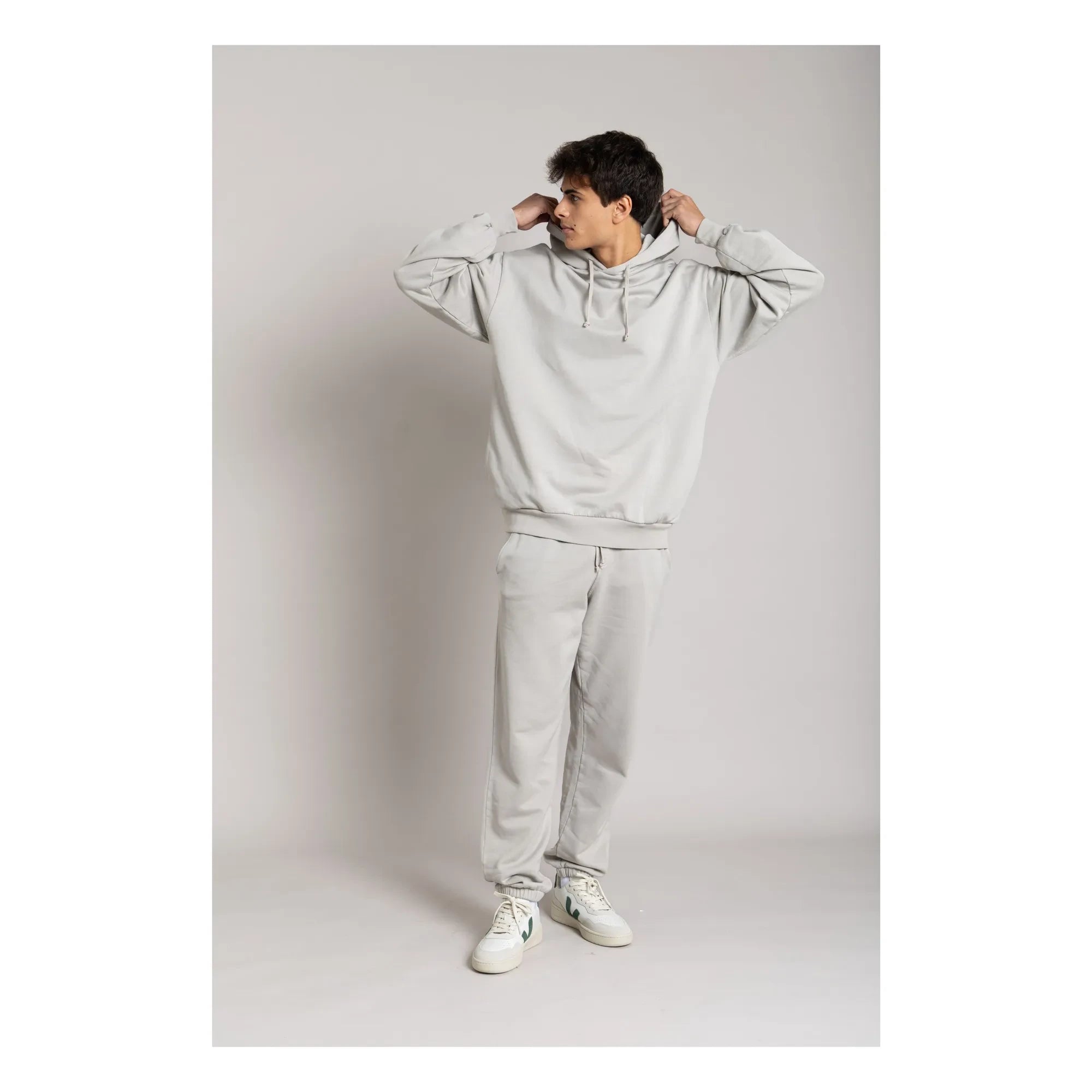 Smallable Man - Shuffle Organic Cotton Joggers | Pearl Grey