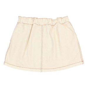 Búho - Linen Lyocell Skirt | Off White