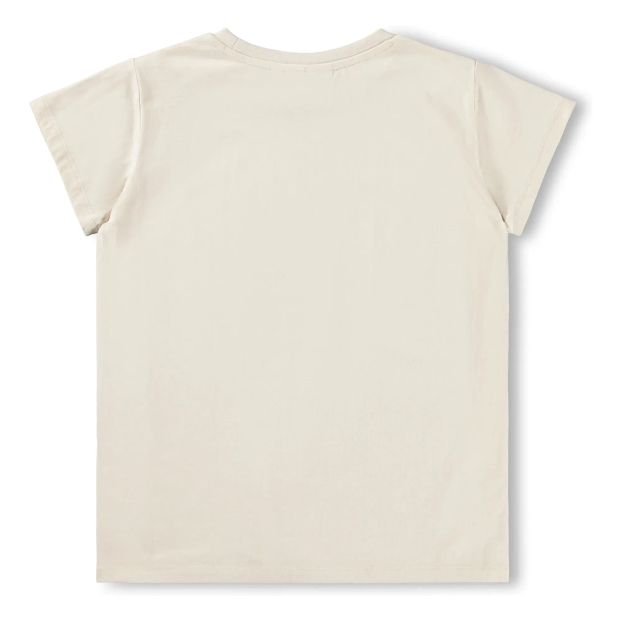 Molo - Ranva Heart T-Shirt Made of Organic Cotton | Ecru