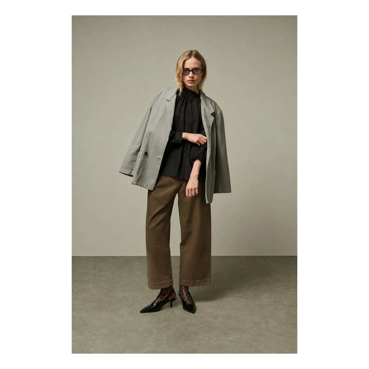 BELLEPIECE - Wells Cotton Pants | Bronze