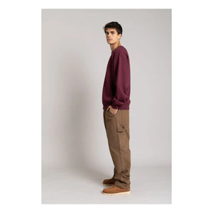 Smallable Man - Organic cotton sweatshirt | Aubergine