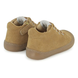 Pom d'Api - Yaka Walk Kadife bootiler | Kum Rengi