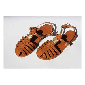 Mama Praïa - Fisherman Sun Sandals | Camel