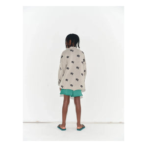 Main Story - Monogrammed Organic Cotton Cardigan | Off-White
