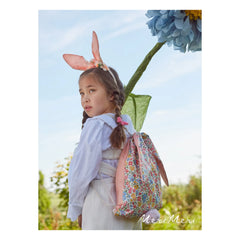 Meri Meri - Liberty Print Bunny Backpack | Pink