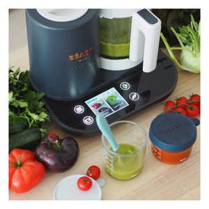 Béaba - BabyCook Smart Baby Food Maker | Charcoal Gray