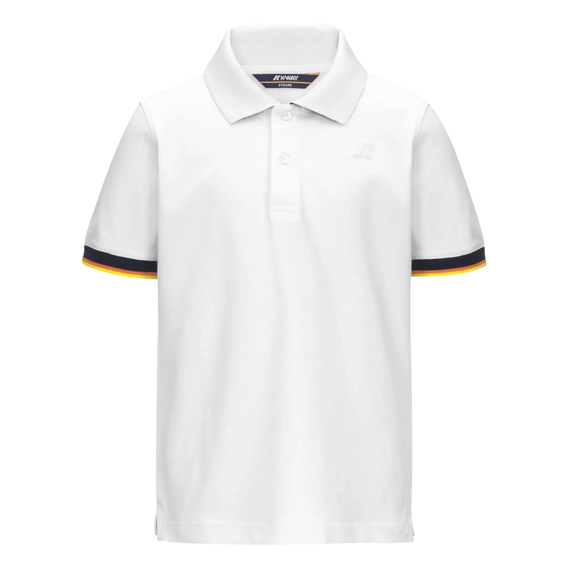 K-way - Polo Vincent Piqué | White