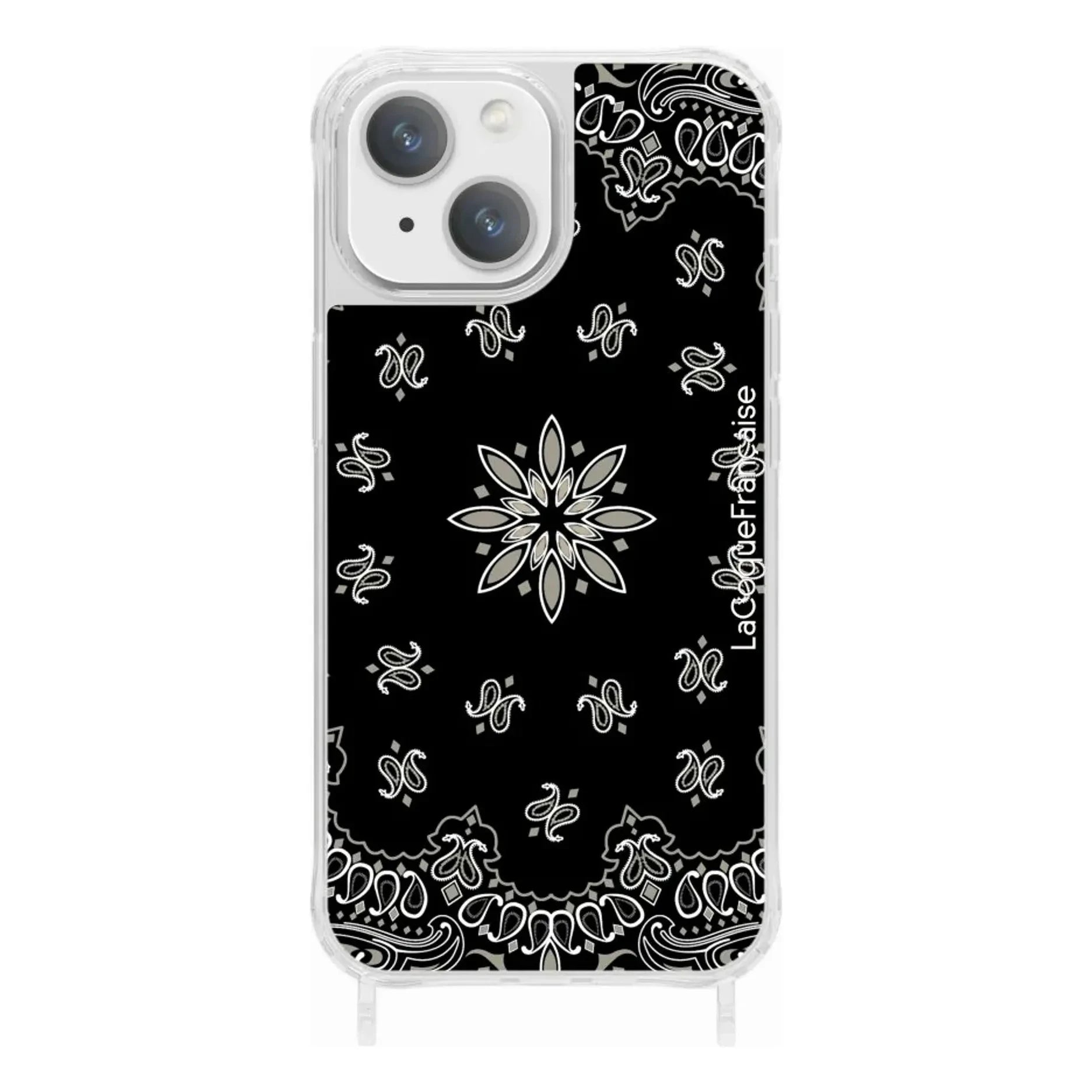 LaCoqueFrançaise - iPhone Bandana Case | Black