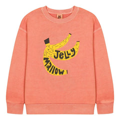 Jelly Mallow - Banana Sweatshirt | Coral
