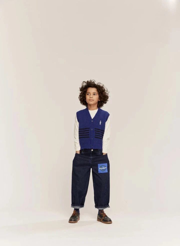 Wynken - Presto Wool Sleeveless Vest | Royal Blue