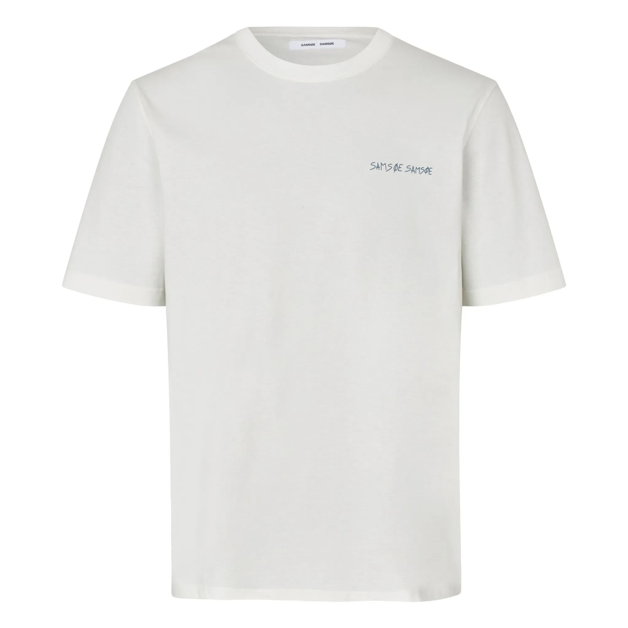 Samsoe Samsoe - Safest 15489 Cotton T-Shirt | Off-white