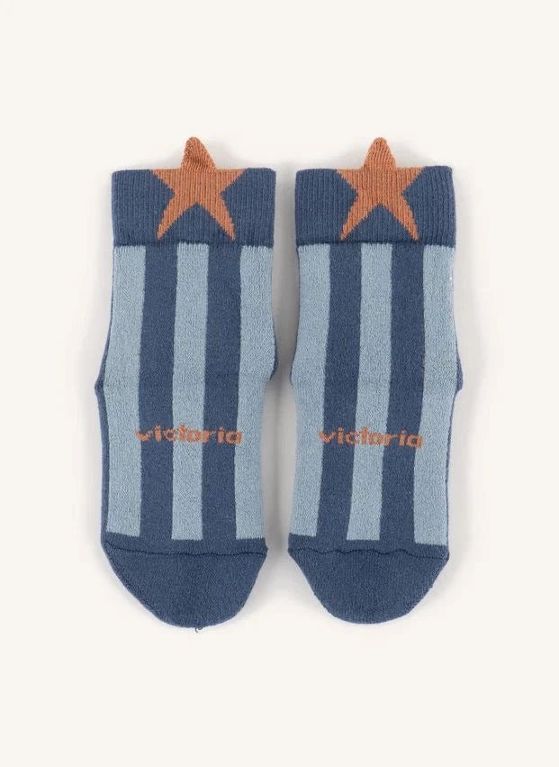 Victoria - Calcetín Etoiles Non-slip Socks | Mavi