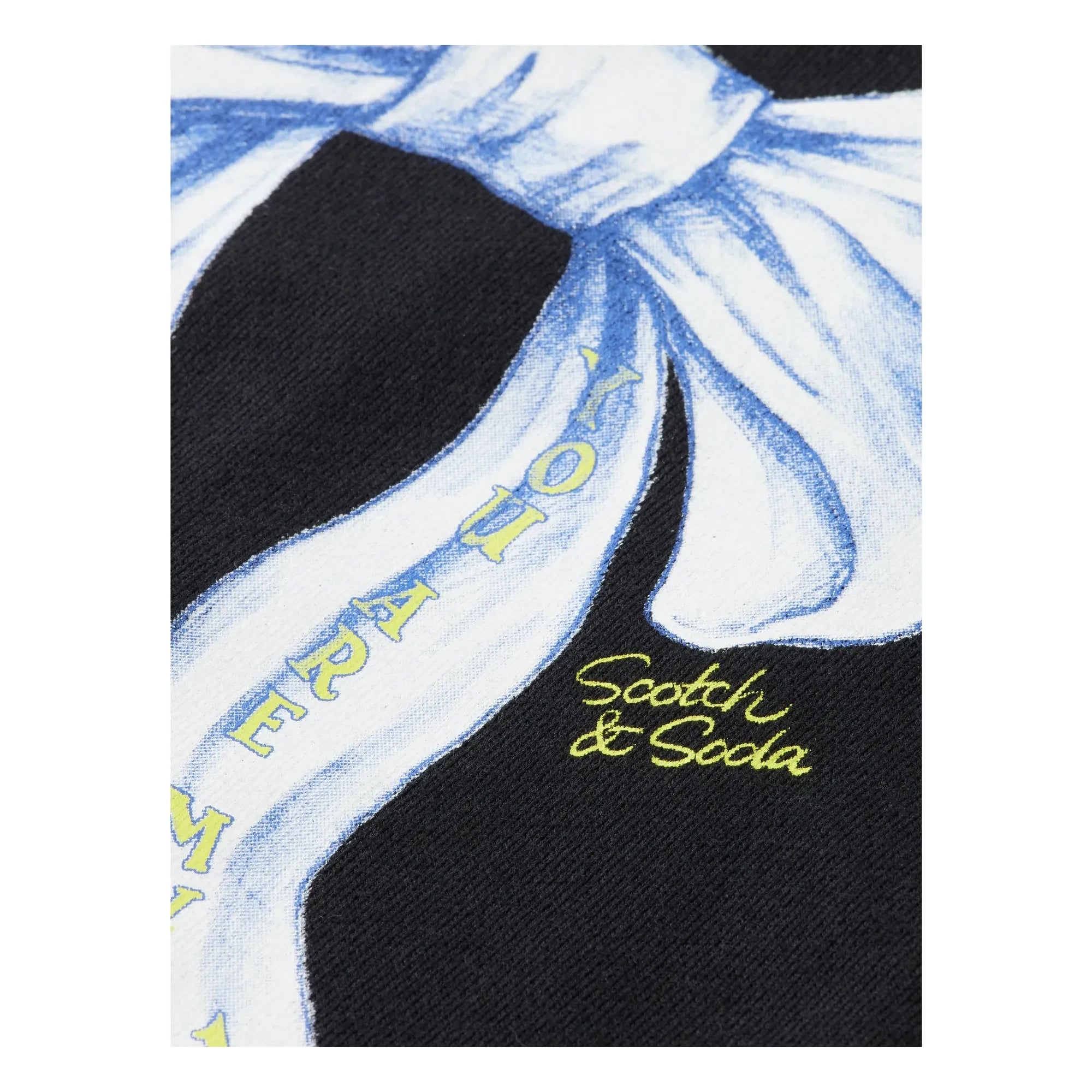 Scotch & Soda - Artwork Hoodie | Black