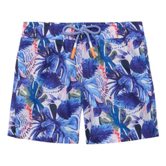 Lison Paris - Exotic Recycled Fiber Swim Shorts | Blue