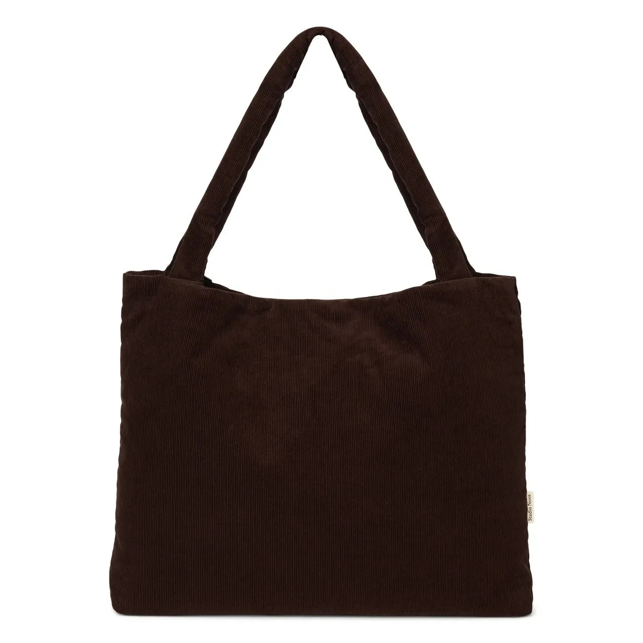 Studio Noos - Velvet diaper bag | Dark Brown