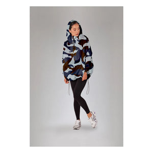 Rainkiss - Malika Rain Poncho | Blue