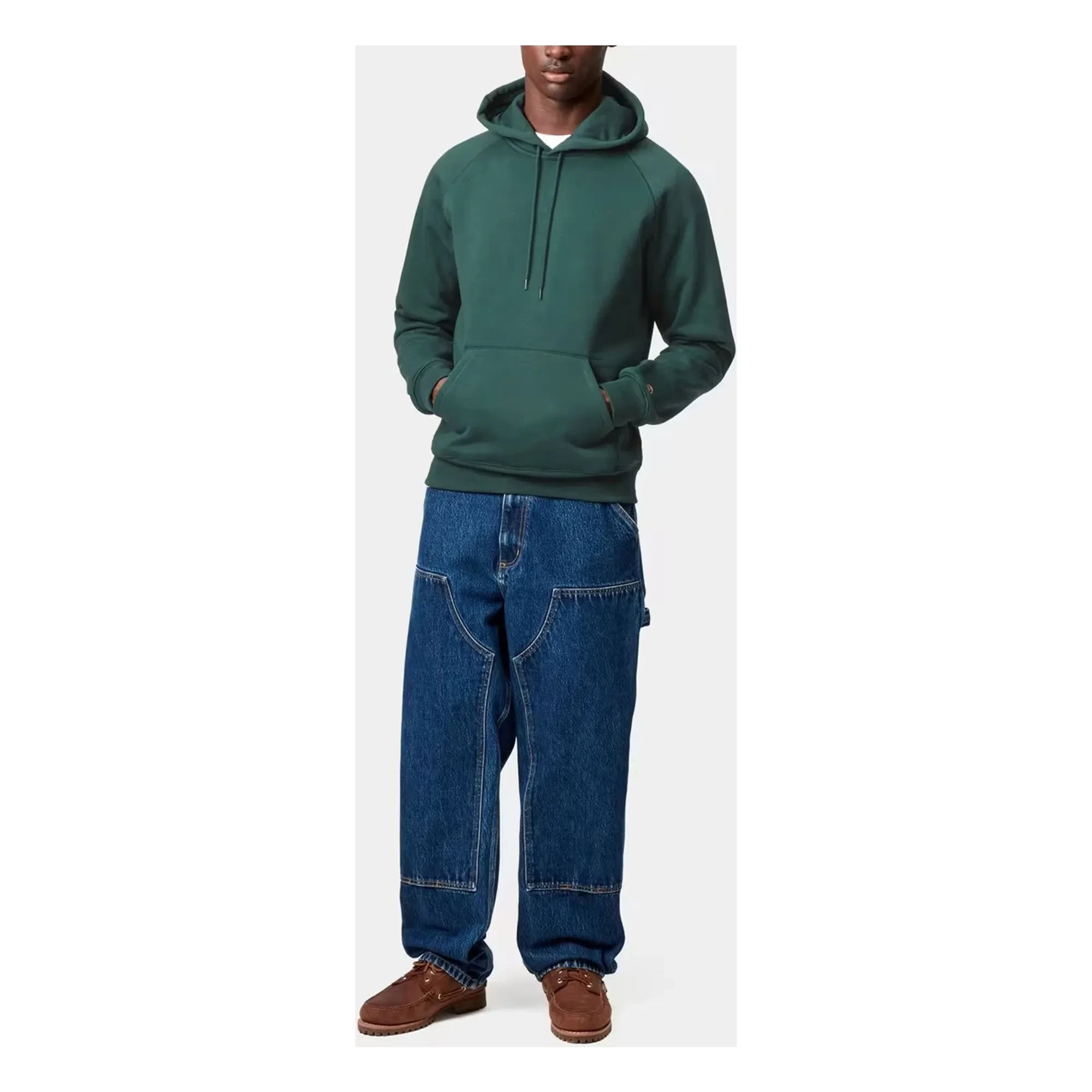 Carhartt WIP - Chase Hooded Sweatshirt | Dark Green